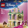 LEGO 43291 Disney Princess Mini-Belle e Mini-Tiana con Castello