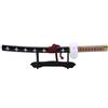 ACACIA MEDIOEVO Katana Mini Non Affilata Replica One Piece Trafalgar OP impugnatura lilla Con Supporto FL22276.55