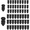 NQEUEPN 200pz Chiodi Riparazione Pneumatici, Tappi Pneumatici Vite Gomma Spirale Kit Chiodi Riparazione Self-Service Strumenti Rapidi Forature Auto Camion Motociclette (100 Piccolo + 100 Grande)