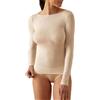 JADEA Maglia Donna in Modal e Cashmere Scollo a Barca, Comoda e Avvolgente, Latte, S