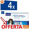 Virbac Effipro Dog Taglia S (2-10Kg) - Offerta [PREZZO A CONFEZIONE] Quantità minima 4, Confezione da 4 Pipette