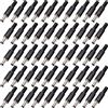 RUNCCI-YUN 50 Pezzi 12V connettore 5.5mm x 2.1mm Connettore Alimentazione DC Adattatore Spina DC Connettore DC Maschio Femmina Connettore Jack per Lettori Multimediali