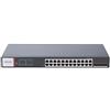 Hikvision DS-3T1528HP-SI-24P4F Switch PoE 24 Porte Gigabit + 4 SFP | 370W Smart Managed