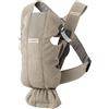 BabyBjorn Marsupio Babybjorn Mini 3D Mesh Beige Grigio