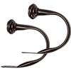 Amazon Basics Fermatenda decorativo, set da 2, bronzo