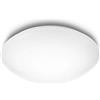 Philips LED Suede Lampada da Soffitto, Luce Bianca Fredda, 12 W, Bianco