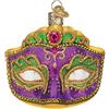 Old World Christmas Ornaments: città, luoghi e luoghi di interesse in vetro soffiato ornamenti per albero di Natale, Maschera Mardi Gras