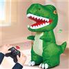 Dinosauro gonfiabile giocattolo telecomandato per le vacanze, gonfiaggio e