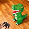 Dinosauro gonfiabile giocattolo telecomandato per esterni con gonfiaggio e