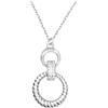 Sofia Milani - Collana da Donna in Argento 925 - Ciondolo a Cerchio Barra - N0806