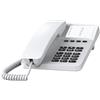 Gigaset DESK 400 - Telefono da tavolo o parete - Telefonare in Modo Semplice - Selezione DTMF o a Impulsi Regolabile, Bianco [Versione Italiana]