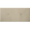 DUÉRMETE ONLINE Testiera Premium imbottita modello Milano | rivestimento in ecopelle di alta gamma, include accessori e viti, legno, beige, 100 x 60 cm (letto da 90)