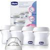 ARTSANA Chicco Contenitori Latte Materno Multiuso Con Tettarella inclusa Adatto a Frigo e Freezer 0m+
