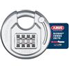 ABUS Lucchetto a Disco Combo 29/70 - Lucchetto a Combinazione con Codice a 4 Cifre per Alta Sicurezza - per Interno ed Esterno - Corpo in Acciaio Inossidabile