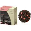 Meridiani® | Cupido Tè Nero Pesca e Fragola | Miscela Fruttata Tè Nero Cinese e Aromi Frutta - (80 Gr) | Miscela per Infusione