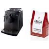 Gaggia HD8749/01 Naviglio, Macchina per Espresso Superautomatica, 1850 W, Nero + Miscela Espresso 100% Arabica in Grani, 500 gr