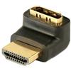 Lindy 41086 Adattatore Mini HDMI Tipo A 19 poli M/F a 90 gradi Sù