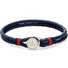 Tommy Hilfiger Jewelry Braccialetto in Pelle da Uomo Colore Blu navy - 2790691