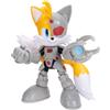 Sonic The Hedgehog DC X Sonic Action Figure di Tails nei panni di Cyborg 13cm, Licenziata Ufficialmente da Jakks Pacific, Altamente Articolata e dal Design Dettagliato, Confezione da Collezione