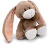 NICI Coniglietto di peluche Lopino, 20 cm, in confezione regalo 22,5 x 12,5 x 7 cm, morbidissimo pupazzo - ideale per coccole e gioco, per neonati e bambini piccoli, idea regalo, marrone - 62984