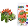 Simba Art and Fun, modello 3D Stegosaurus, dinosauro da assemblare, facile da montare, dai 5 anni in su