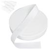 GOIEHIR Nastro Elastico, 10 Metri Elastico per Cucire, Elastico Fettuccia Cucito Nastro 20 mm per Elastici Pantaloni, Artigianato Fai-da-Te per la Casa, Bianco