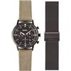Breil Orologio Uomo, Bracciale in Nylon, Cassa 44 cm | Collezione SIX.3.NINE, Movimento Quarzo Analogico, Resistente all'acqua 50 metri, Idee regalo Uomo