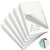 mawmuaw 5 Confezioni Fogli A6 con Buchi 300 Ricarica Carta Bianchi 6 Fori A6 Ricariche per Fogli Formato Planner Inserti di Carta per Raccoglitore ad Anelli Ricarica Agenda Schizzi Pittura