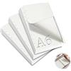 mawmuaw 3 Confezioni Fogli A6 con Buchi 180 Ricarica Carta Quadretti 6 Fori A6 Ricariche per Fogli Formato Planner Inserti di Carta per Raccoglitore ad Anelli Ricarica Agenda Schizzi Pittura