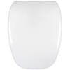 ESTOLI Copriwater Compatibile con DIANA GALA - Cerniera Regolabile - Installazione e Pulizia Facili - Sedile WC Molto Resistente - Bianco - 42 x 34 x 4,5 cm