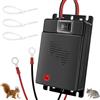 Afenau Ultrasuoni per Topi Auto, 12v Dissuasori per Topi con Ultrasuoni e Luce LED, Repellente Topi, Repellente per Martore, Anti Martora, Donnole e Roditori, per Motore Auto, Garage, Soffitta, Cantina