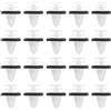 ECSiNG 30PCS Porta Scheda Pannello Trim Clip W713297S300 4831516 Auto Lato Corpo Modanatura Striscia Trim Clip Pannello Porta Guardia Fermo Clip Auto Parti di Fissaggio Interni