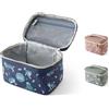 monbento - Borsa Termica Bambini Frosty blu Wolf - Mini Borsa Frigo 5 L per Trasportare Porta Pranzo, Borraccia, Accessori e Snack - Ideale per Scuola/Picnic - Personalizzabile - Motivo Lupo