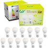 GY Lampadine LED E27, 9.3W (equivalenti a 100W), 1500 Lumen, 3000K Bianco Caldo, Risparmio Energetico LED A60, Lunga Durata, Basso Consumo,Non Dimmerabile, 12 pezzi