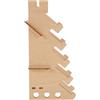 HEALSOPTHY Finger Skateboard Rack in legno, mini scaffale per longboard, stabile supporto per le dita, organizer salvaspazio e presentazione chiara di skateboard