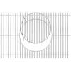 GFTIME Griglia in acciaio inox 66095 per barbecue Weber Genesis II LX 300 serie, Genesis II E/S 310 315 320 325 340, Gourmet System in acciaio inox, ricambio per Weber 66095
