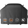 GFTIME 7130 Copertura per griglia Heavy Duty 58 Pollici Copertura per Weber Weber Genesis II LX 300 Series E310, S310, E330, per Weber Genesis II 3 fuochi (147L x 63W x 113H CM)