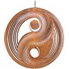 CIM Girandola Decorativa - Yin Yang 250 - Acciaio patinato- Dimensioni: Ø25cm - Decorazione Attraente con Effetto ruggine