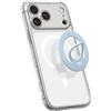 Spigen Dual Pop MagFit Anello MagSafe [3mm Ultra Slim] Doppio Magnete Compatibile con Accessori Magnetici, iPhone 17 17e 16 15 Pro e Cover MagSafe/Pixelsnap per Samsung S26 S25, Pixel 10 10a - Azzurro