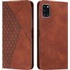 KOUYI Cover per Samsung Galaxy A31, Custodia Portafoglio,Cover Libro,Pelle Flip/Folio Case con [Funzione di Supporto] [3-Scheda Slot] [Magnetica] Antiurto (Marrone)