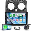 Rimoody 6G+128G 8 Core Android Autoradio per Nissan Qashqai J10 2006-2016, 9 Pollici Schermo Auto Radio co Carplay Android Auto Senza Fili Bluetooth FM/RDS/EQ/DSP WiFi GPS Panoramica a 360° Retrocamera