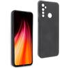 REY Cover in Gel TPU Nera per XIAOMI REDMI Note 8 - Note 8 2021, Ultra Sottile 0,33 mm, Morbido Flessibile, Custodia Silicone