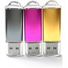 WISEORANGE 8GB Chiavetta USB 3 Pezzi Pen Drive 8GB WISEORANGE Metallo USB2.0 Unità Memoria USB per PC, Laptop,TV con Luce LED (3 colori)