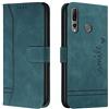 Bravoday Cover per Huawei P Smart Z / Y9 Prime 2019, Flip Custodia in Pelle PU Portafoglio Custodia per Huawei Honor 9X / Enjoy 10 Plus, con Slot per Schede, Verde