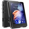 MECHEN 32GB Lettore MP3 con Bluetooth 5.3, 2,4 Schermo Tattile MP3 Lettore USB C Portatile Radio FM Registratore Vocale E-book Altoparlante Incorporato, Custodia in Silicone Inclusa