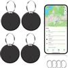 Colexy Air Tracker Tag Individuatore chiavi per iOS, Bluetooth Individuatore chiavi Tracker, Allarme Bidirezionale, Individuatore chiavi per valigia, viaggi, portafogli, portafoglio, cellulare, bagagli