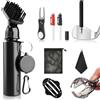 Seruno X Kit di Accessori da Golf, Set per la Pulizia del Golf Kit, Spazzola per la Pulizia con Flacone Spray d'Acqua e Filo Estensibile, Adatto per Pulire Le Attrezzature da Golf