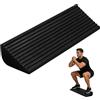 PORFOYO Tavola Inclinata Per Allungamento, Raddrizzatore Per Polpaccio, Estensore Per Polpacci, Antiscivolo Blocco Con Zeppa Per Squat, Wedge Slant Board Per Palestra Casa Studio Sollevamento Yoga