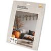 FIESTAS GUIRCA | Ghirlanda di Croci (274 cm) - Decorazione per Halloween e Feste in Maschera - Ideale per Celebrazioni ed Eventi - Decorazione Party - Grigio