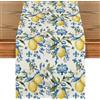 Artoid Mode - Runner da tavolo, fantasia con limoni, per primavere ed estate, decorazione per cucina, tavolo da pranzo, interni, feste o festività, 40 x 140 cm, colore: blu
